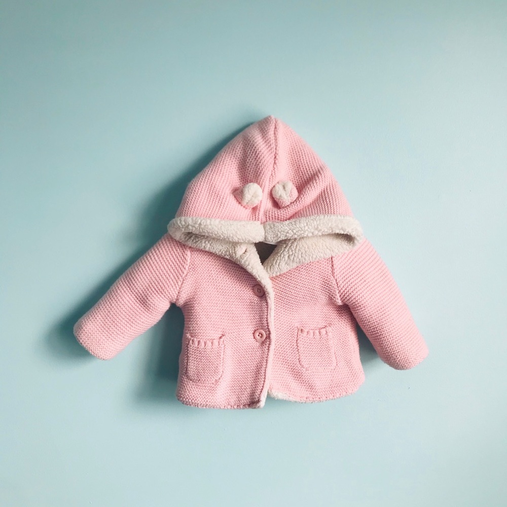 Carters baby pink sweater